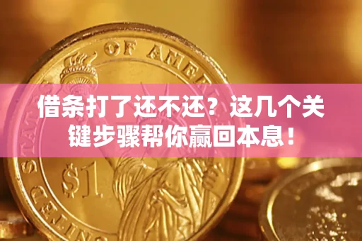 北京借条打了还不还？这几个关键步骤帮你赢回本息！