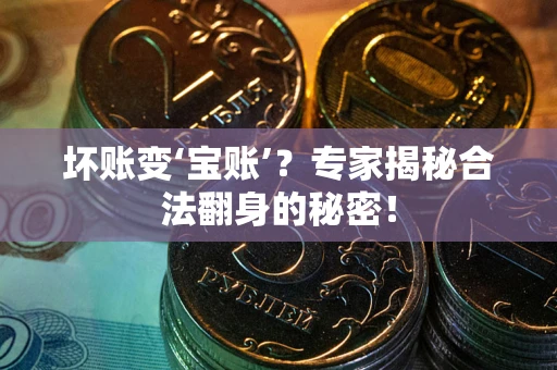 北京坏账变‘宝账’？专家揭秘合法翻身的秘密！