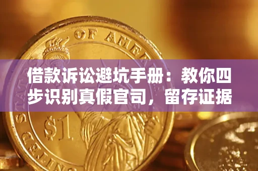 北京借款诉讼避坑手册：教你四步识别真假官司，留存证据不踩雷