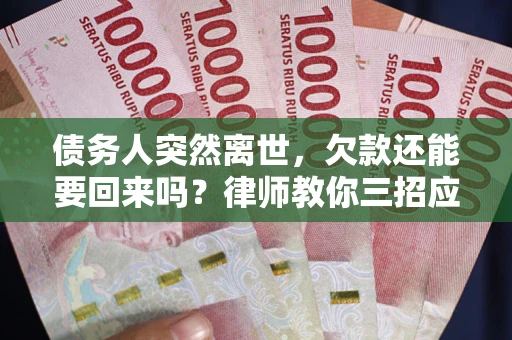 北京债务人突然离世，欠款还能要回来吗？律师教你三招应对