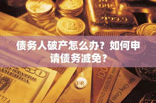 北京债务人破产怎么办？如何申请债务减免？