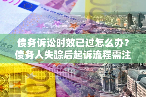 北京债务诉讼时效已过怎么办？债务人失踪后起诉流程需注意什么？